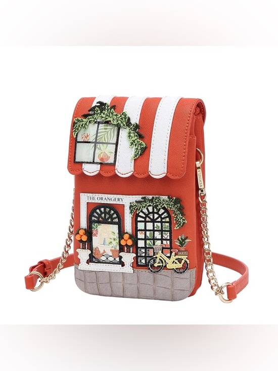 Vendula London Handbags - Vendula London The Orangery Womens Orange Crossbody Bag -limited edition
